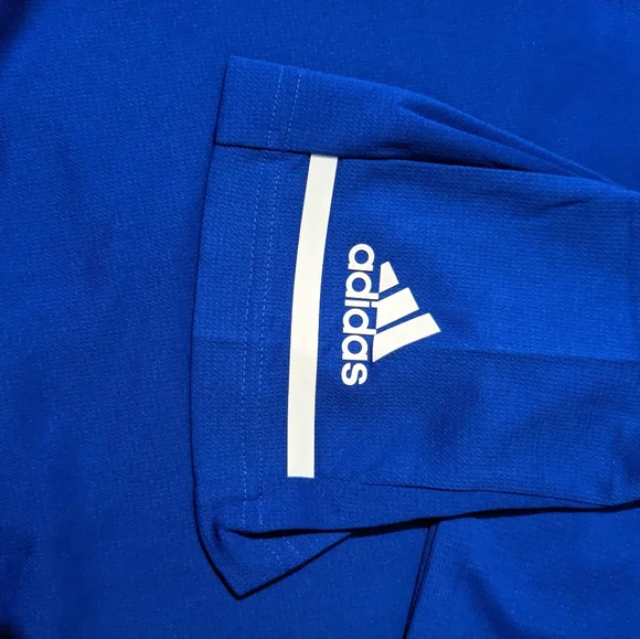 Adidas climalite tshirt for men blue size M - Picture 3 of 7
